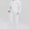 Haze White Crew Neck Sweatshirt