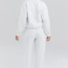 Coast White Fleece Back Jogging Trousers