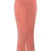 Colette Rose Satin Low Waist Midi Skirt