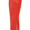 Colette Scarlet Satin Low Waist Midi Skirt