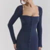 Corinthia Midnight BodyCon Maxi Dress