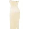 Costanza Vintage Cream Maxi Dress