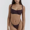 Cote D&acute;Azur Cacao Thong Bikini Bottom