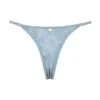Cote DAzur Seafoam Paisley Thong Bikini Bottom