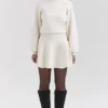 Cressida Cream Wool Cashmere Heavy Knit Sweater