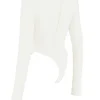 Danica White Cutout Bodysuit
