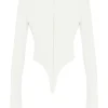 Danica White Cutout Bodysuit