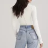 Danica White Cutout Bodysuit