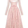 Duchess Ballerina Pink Lace Corset, Skirt and Bolero
