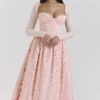 Duchess Ballerina Pink Lace Corset, Skirt and Bolero
