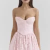 Duchess Ballerina Pink Lace Corset, Skirt and Bolero