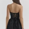 Duchess Black Lace Corset, Skirt and Bolero