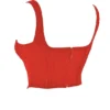 Edetta Scarlet Mesh Corset