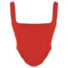 Edetta Scarlet Mesh Corset