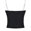 Eli Black & Off White Underwired Top