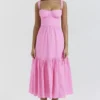 Elia French Pink Midi Sundress