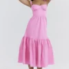 Elia French Pink Midi Sundress