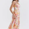 Elia Ivory Floral Midi Sundress