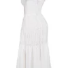 Elia White Broderie Anglaise Midi Sundress