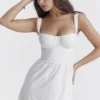 Elia White Broderie Anglaise Midi Sundress