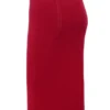 Eliane Red Bodycon Midi Skirt