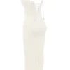 Elinor Cream Tea Frill Lace Midi Dress