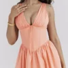 Emmelina Sorbet Cotton Corset Sundress