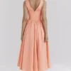 Emmelina Sorbet Cotton Corset Sundress