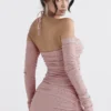 Estella Soft Pink Crystallised Dress