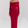 Amaryllis Holly Red Cashmere Blend Sweater