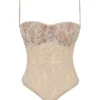 Fernanda Cream Paisley Lace Top