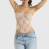 Fernanda Cream Paisley Lace Top