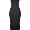 Filomena Black Maxi Dress
