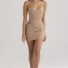 Flavia Beige Sculpting Corset