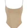Flavia Beige Sculpting Corset