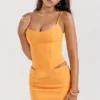 Flavia Tangerine Sculpting Corset