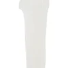 Francesca Ivory Thigh Split Midi Skirt