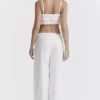 Frankie White Broderie Anglais Trousers