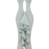 Gabriella Pistachio Ruffled Front Gown