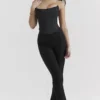 Genevieve Black Lace Back Corset