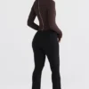 Georgina Cocoa Knitted Corset