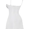 Grace Ivory Crystallised Mini Dress
