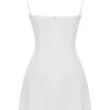 Grace Ivory Crystallised Mini Dress