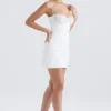 Grace Ivory Crystallised Mini Dress