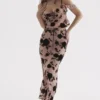 Graciela Dusty Pink Devore Top