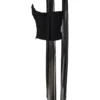 Hallie Black Strapless Corset with Neck Scarf