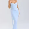 Hallie Bluebell Strapless Corset With Neck Scarf