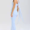 Hallie Bluebell Strapless Corset With Neck Scarf