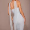 Hallie Bluebell Strapless Corset With Neck Scarf