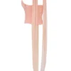 Hallie Peach Strapless Corset With Neck Scarf